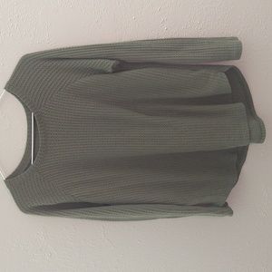 American Eagle green soft sweater